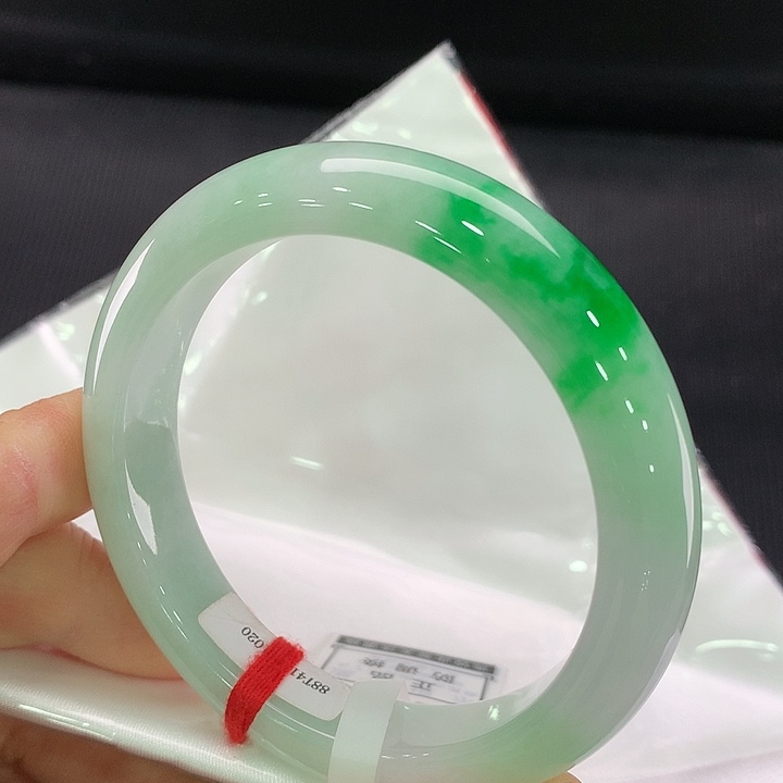 翡翠手镯未镶嵌正圈54/55