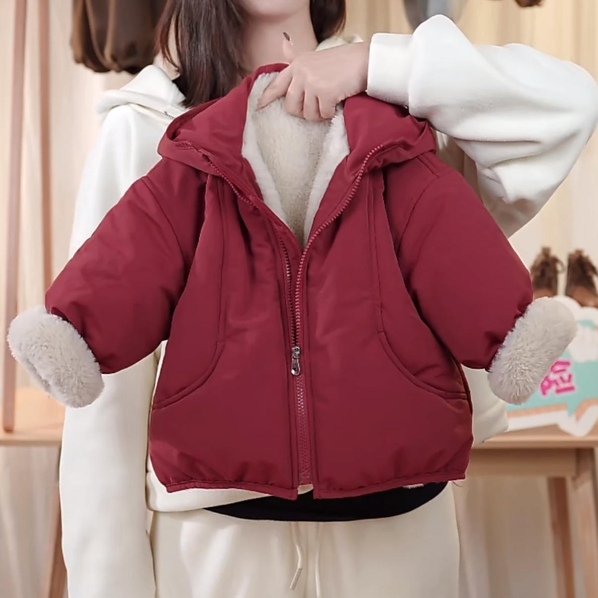 2025儿童加棉加厚保暖棉服冬装棉衣外套冬季新款韩版棉袄男童衣服