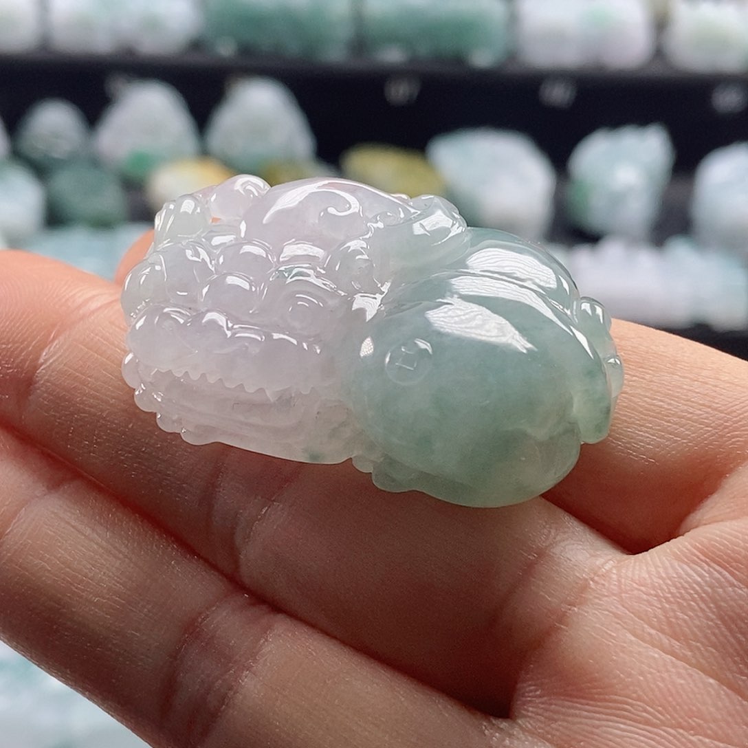 颈饰未镶嵌翡翠J**e翡翠貔貅