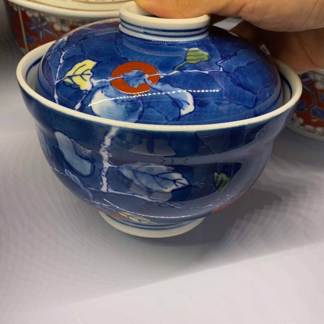 碟素**字炖盅12 厘米 小杨瓷器陶瓷陶瓷