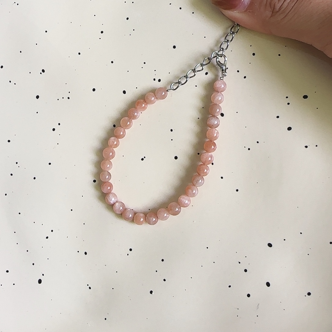 无事牌非洲檀香橙月光手链