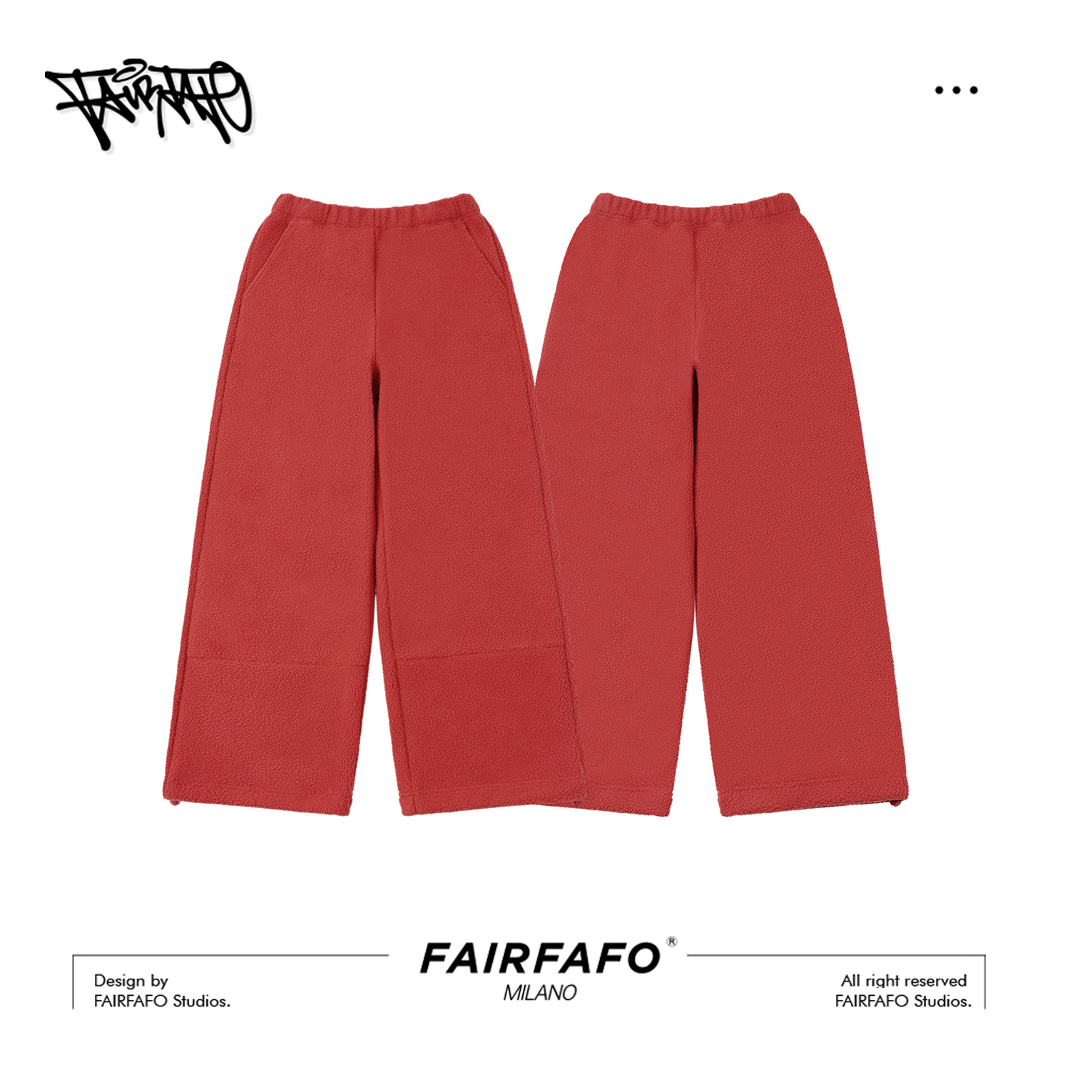 【摇粒绒休闲长裤】KZEL5B099