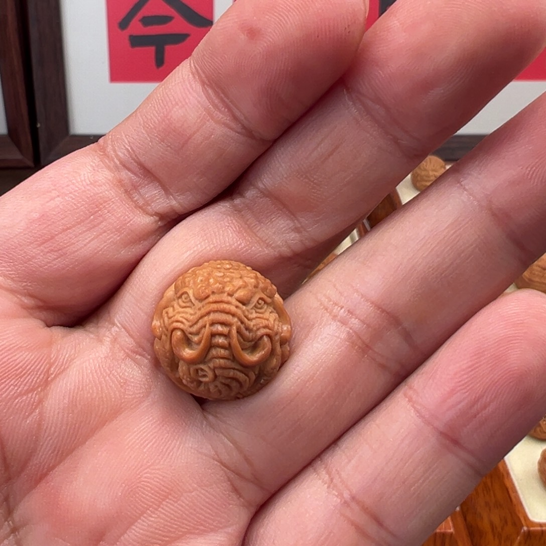 百***姓手串/手链核桃六牙象神系列单颗18