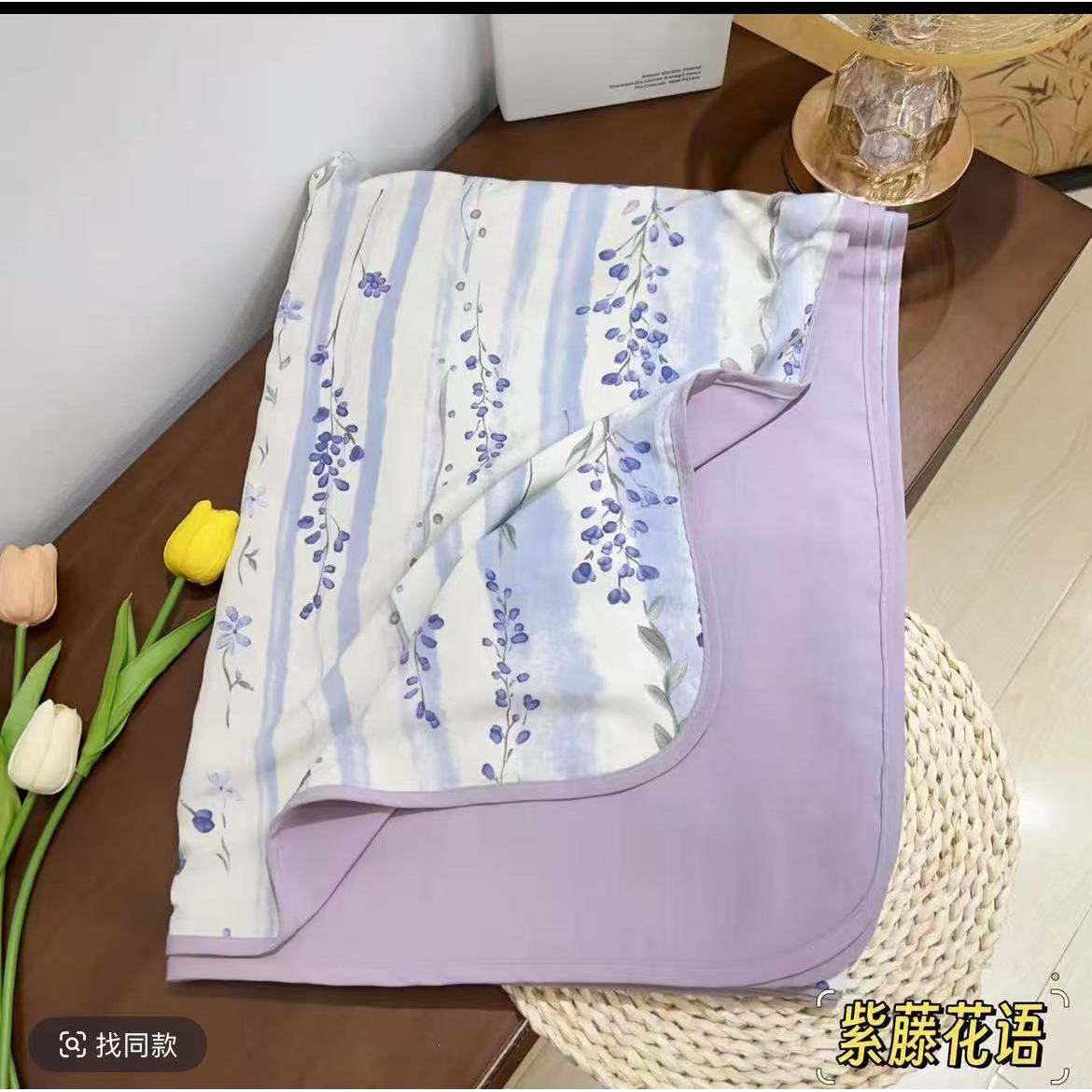【好物推荐】山东特产棉绸盖毯10-14