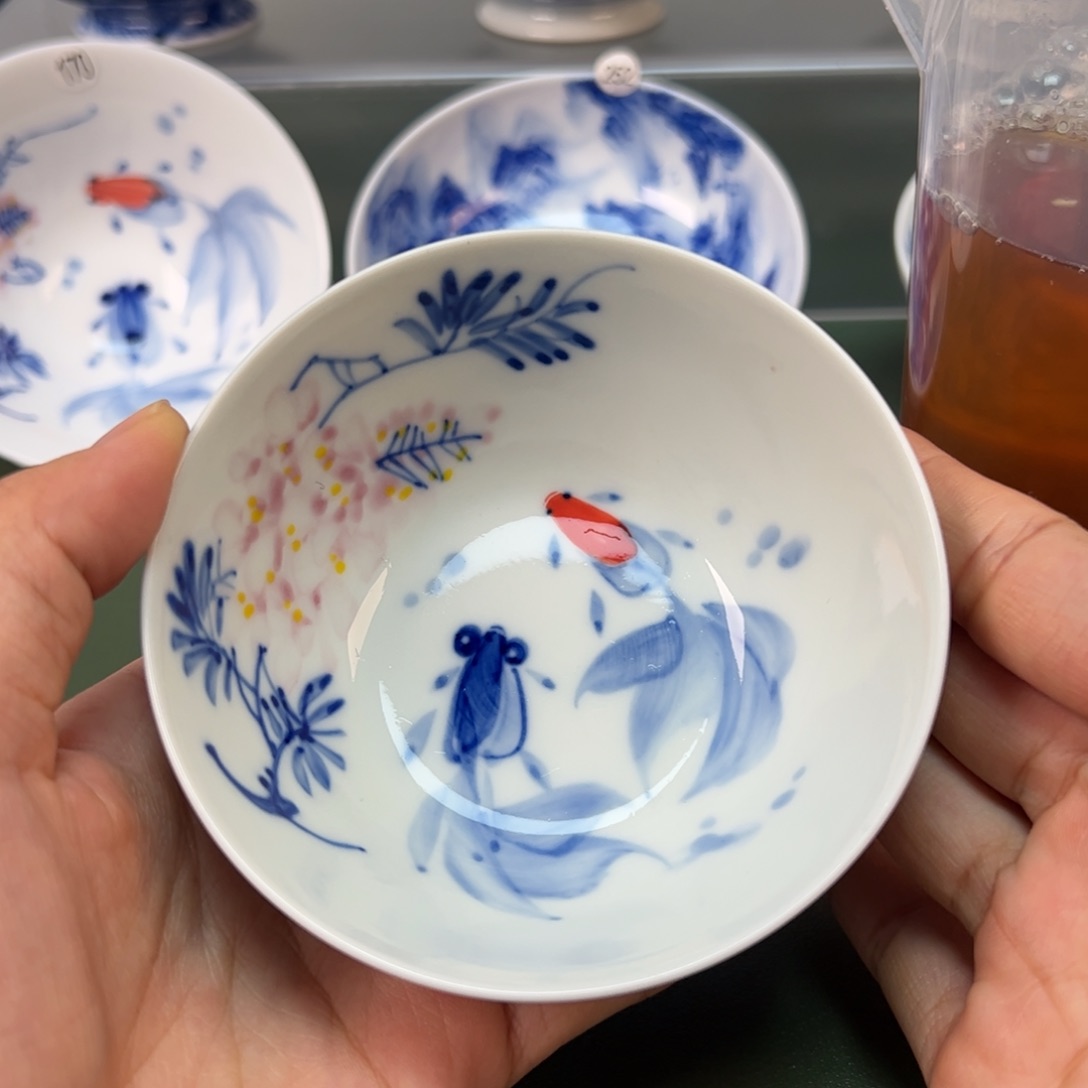 杯木木景德镇纯手绘茶具57