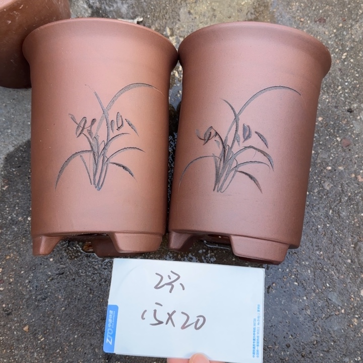 紫砂花盆特价商品