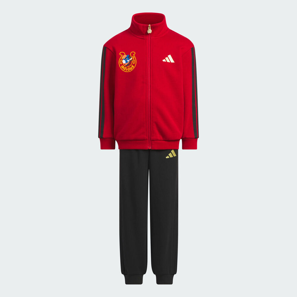 【滔搏联动】Adidas Kids阿迪儿童小童LK KN TT SET 长袖套服KV6978