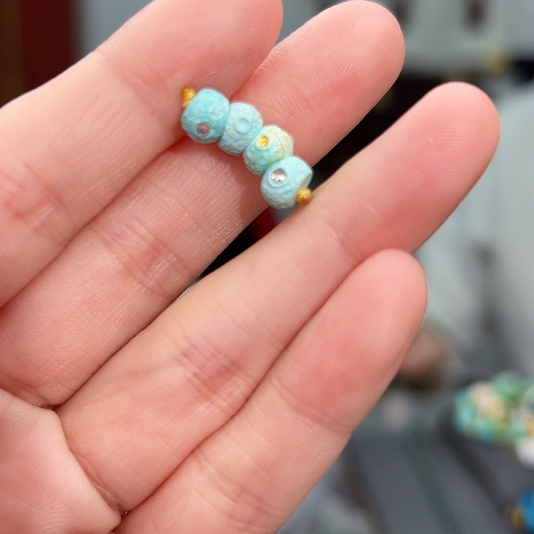 绿松石珠宝奇石未镶嵌