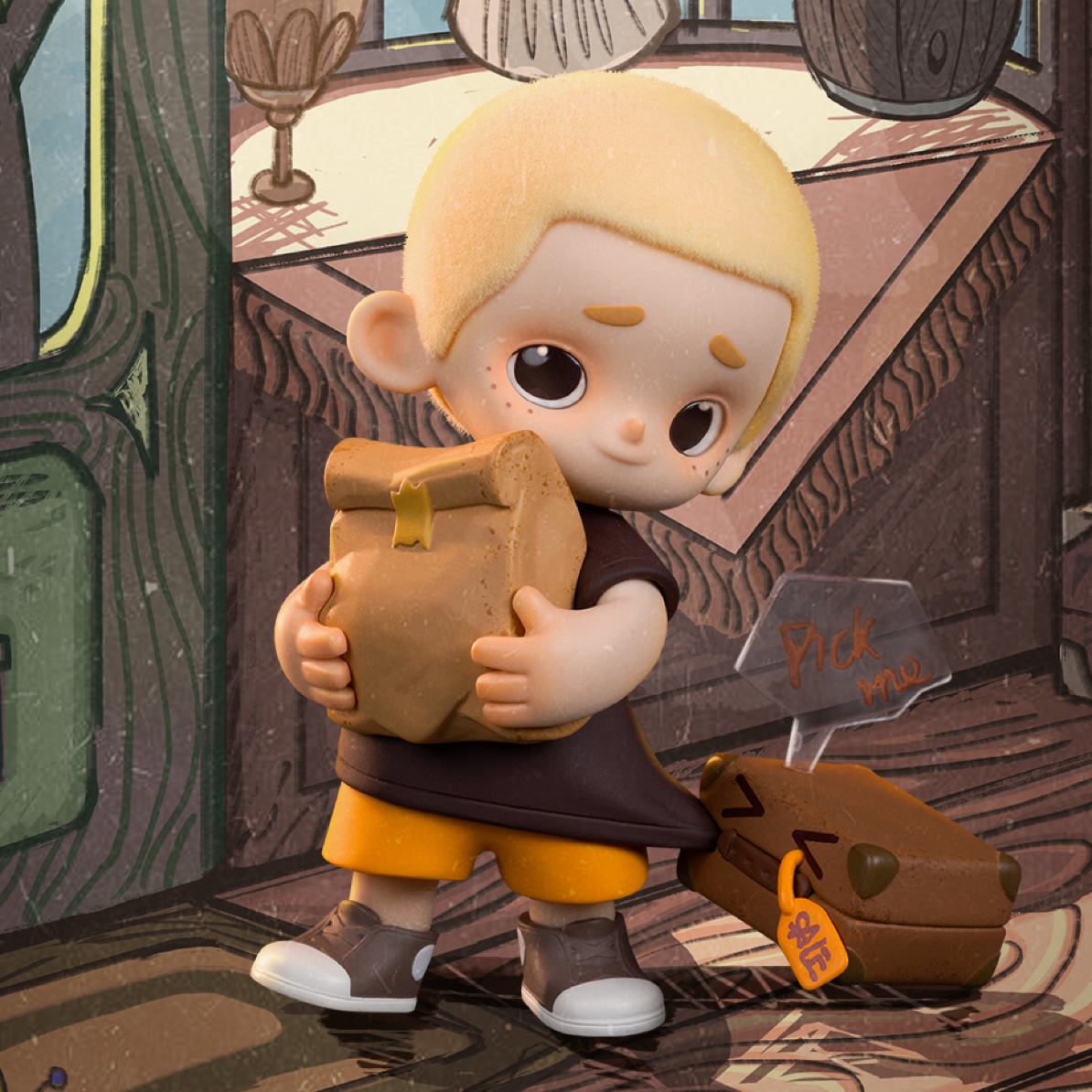 【50以内链接】酷库潮玩文具笔袋周边