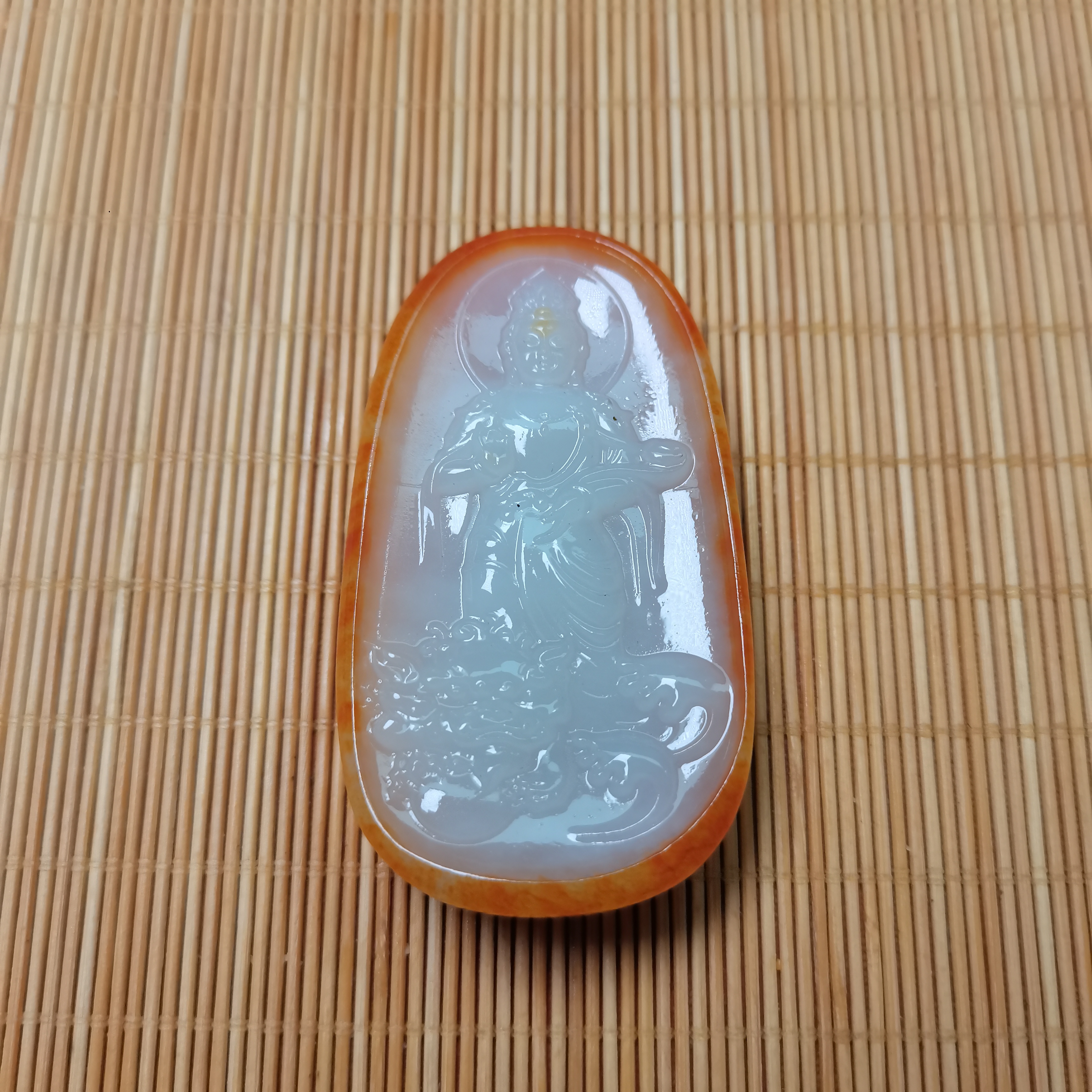 新疆和田玉文殊菩萨66克