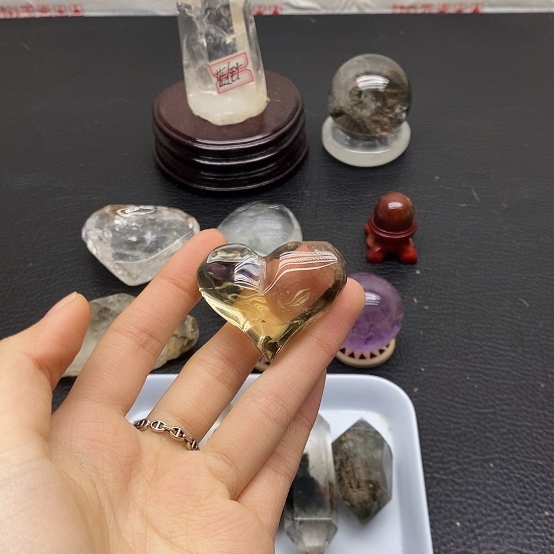 珠宝半成品水晶未镶嵌241