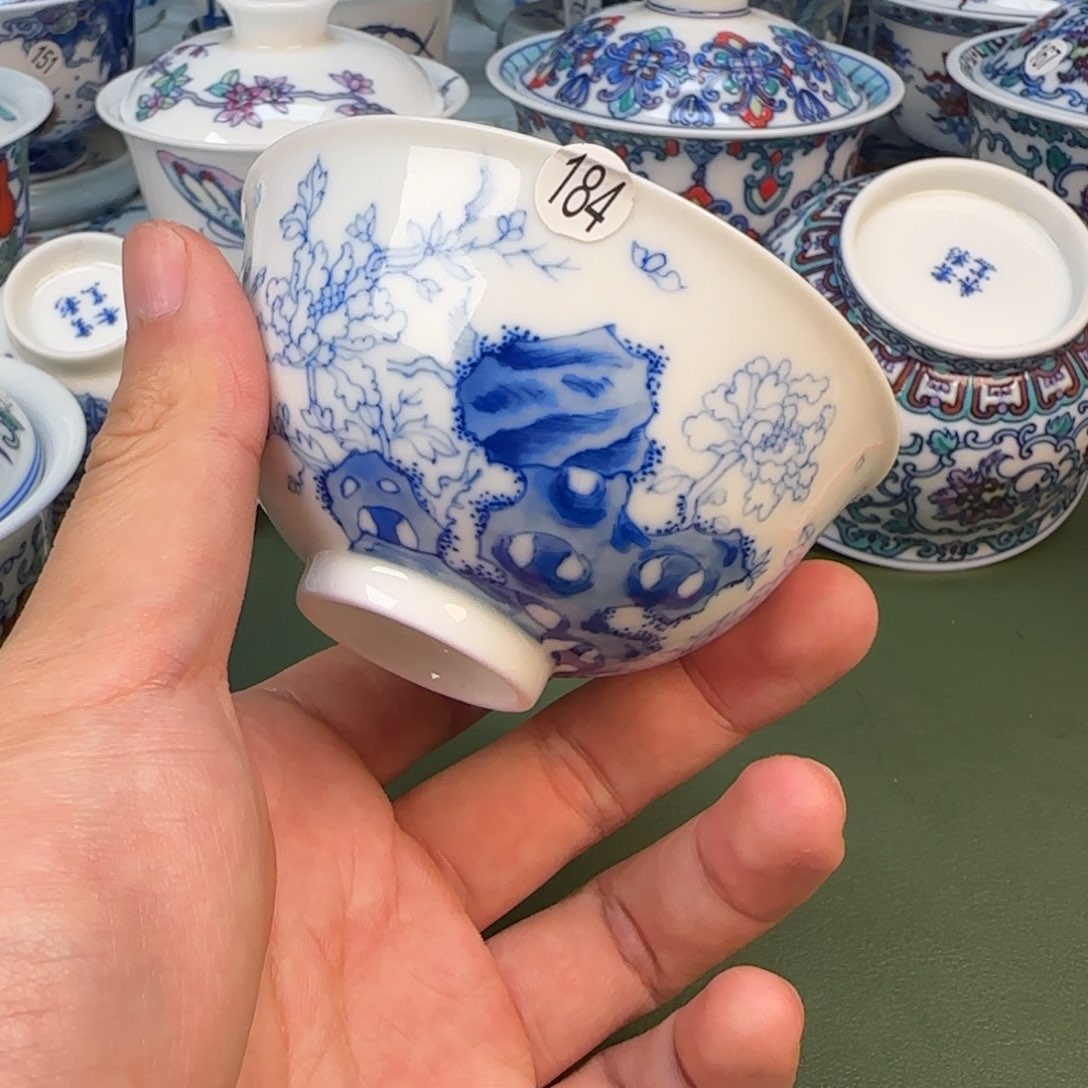 景德镇纯手工手绘茶具184