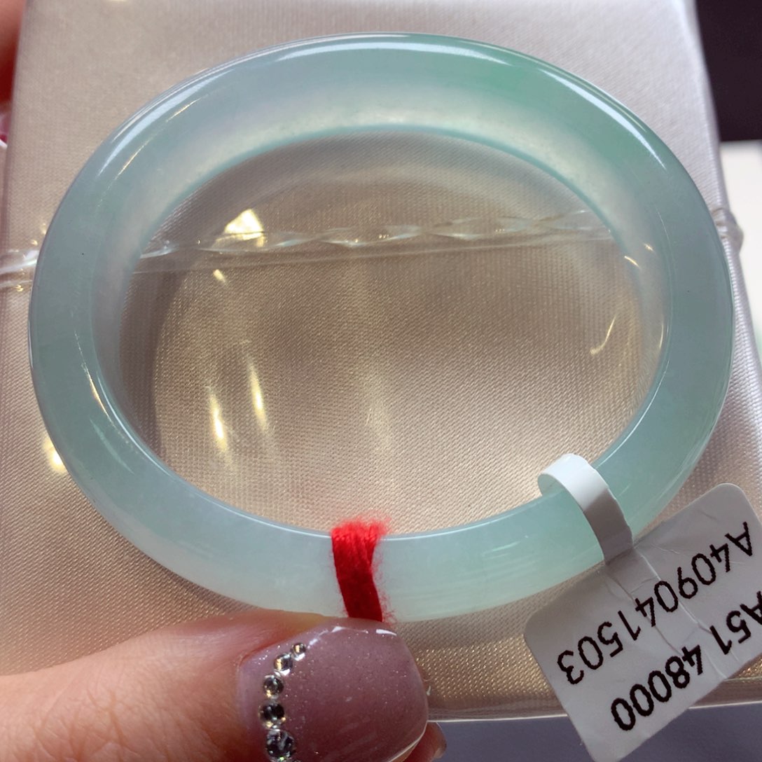 翡翠手镯未镶嵌24贵妃77