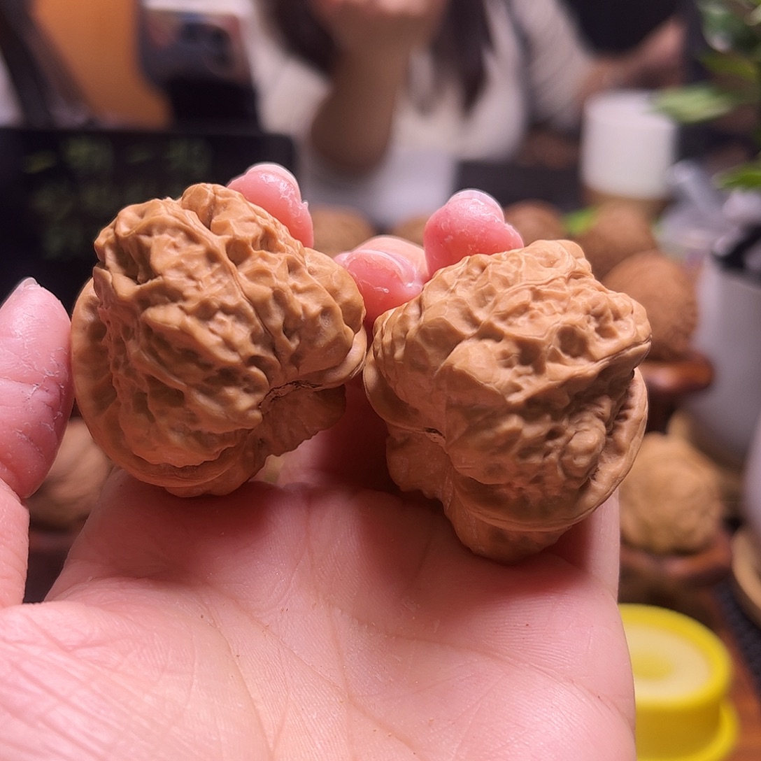 我***了把件文玩核桃39尺白茬蛤蟆82