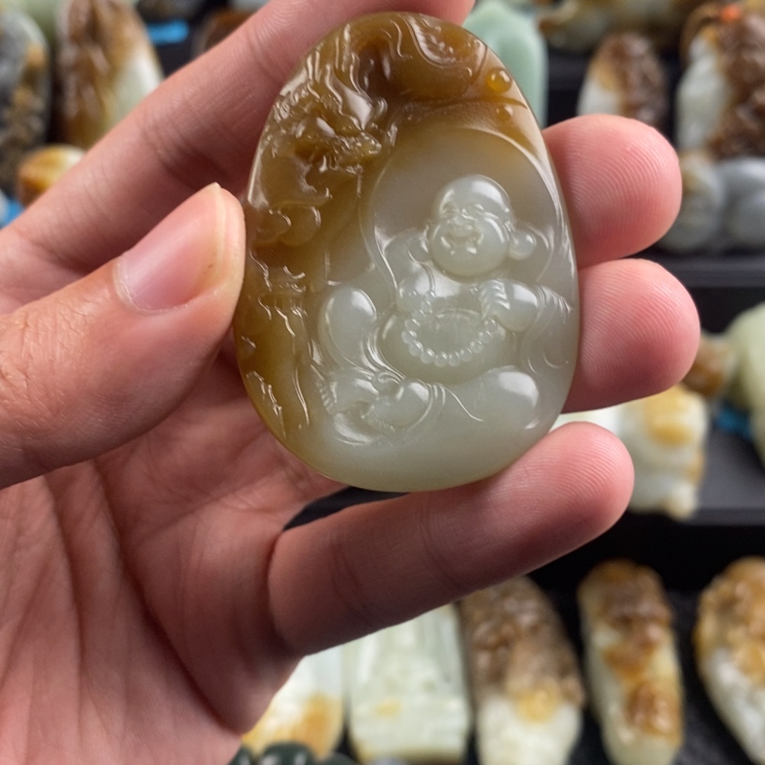 和田玉挂件未镶嵌