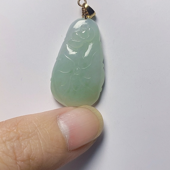 翡翠未镶嵌颈饰天然A货翡翠