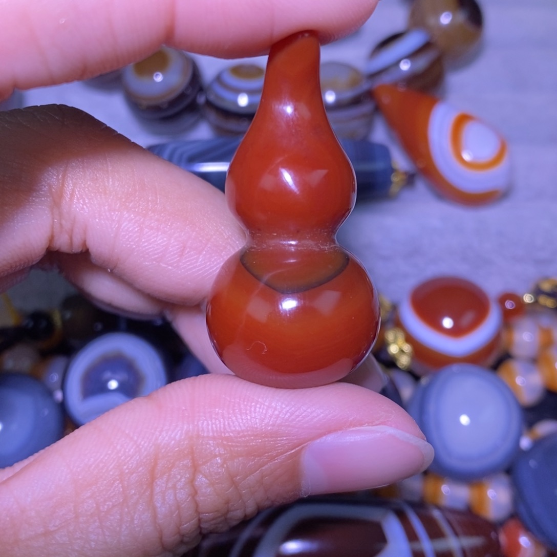 玛瑙/玉髓未镶嵌颈饰