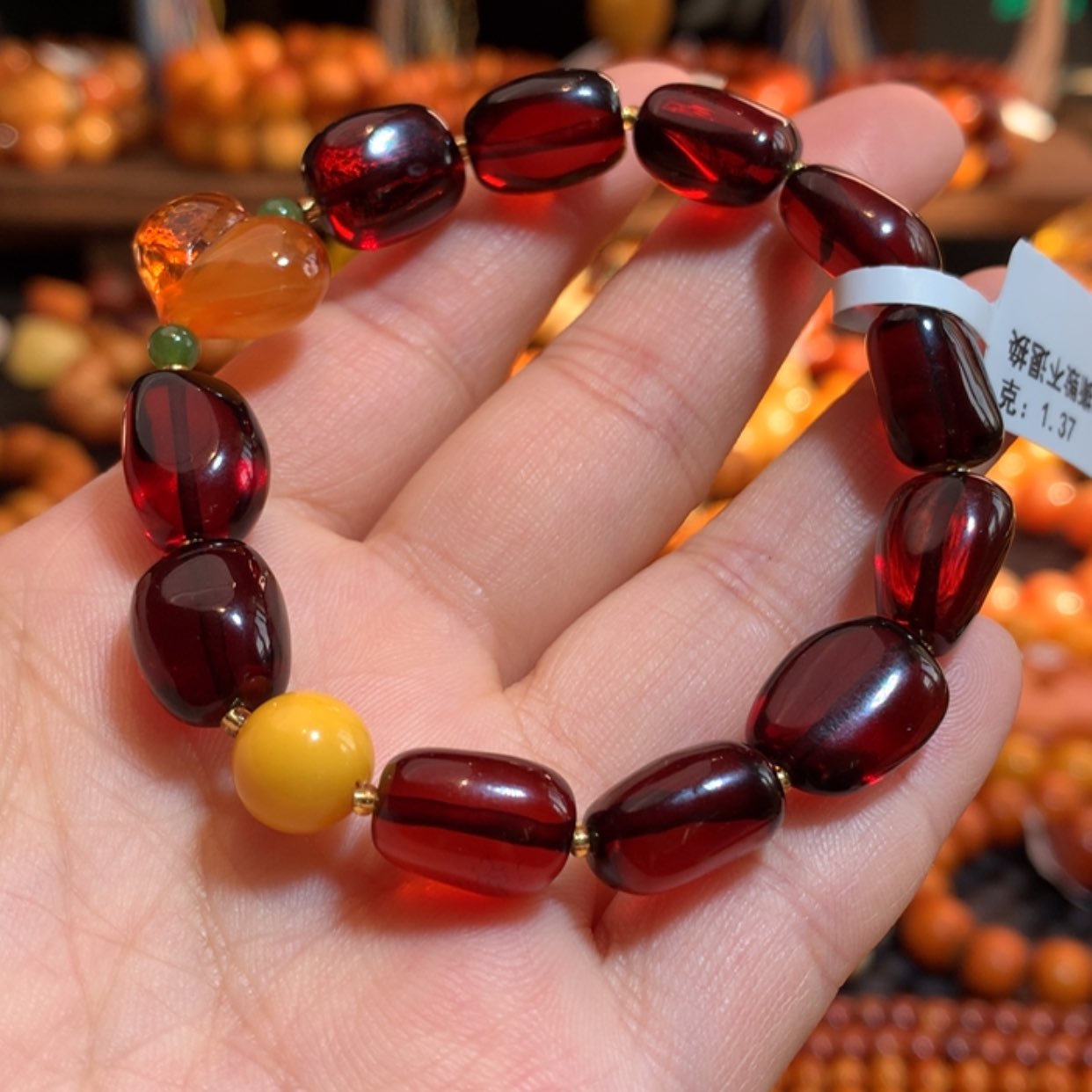 【闪购商品】手串血珀未镶嵌血珀手串