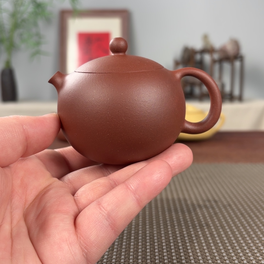 紫砂茶壶黄龙山原矿紫砂壶150