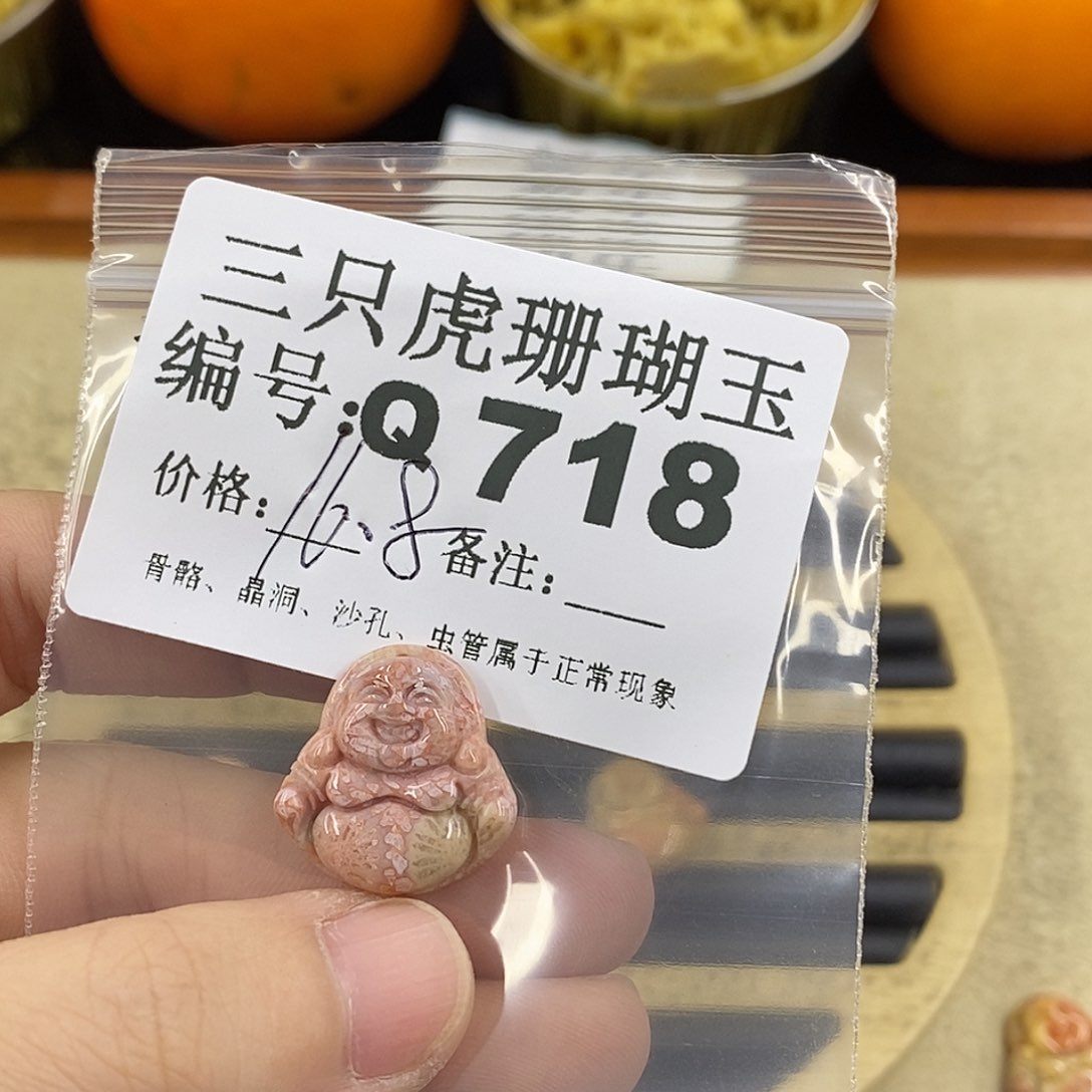 硅化珊瑚（珊瑚玉）1未镶嵌鸿*