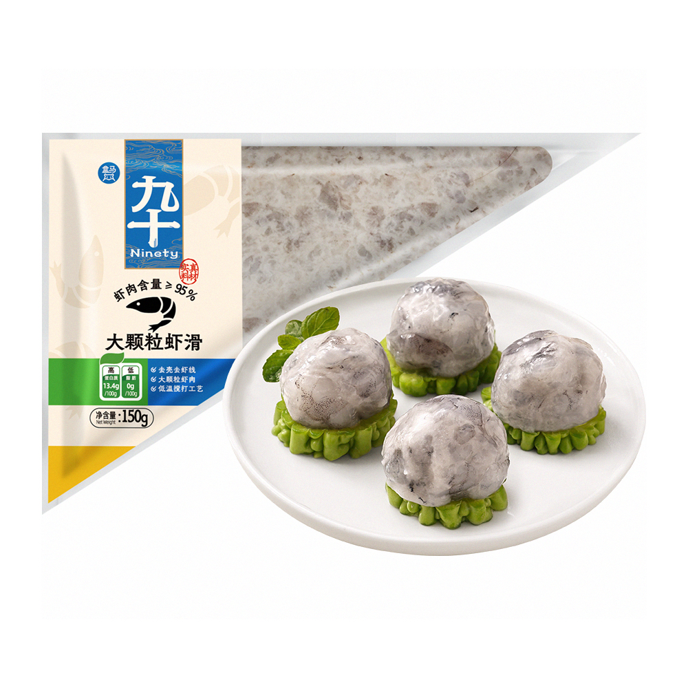 盒马 大颗粒虾滑(虾含量≥95%) 150g