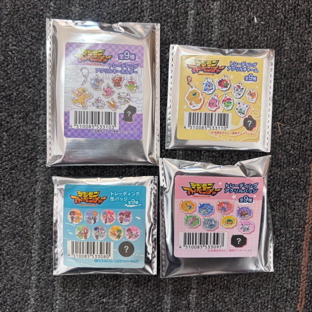 【数码宝贝】挂件吧唧亚克力吧唧盲盒合集 下单默认代拆