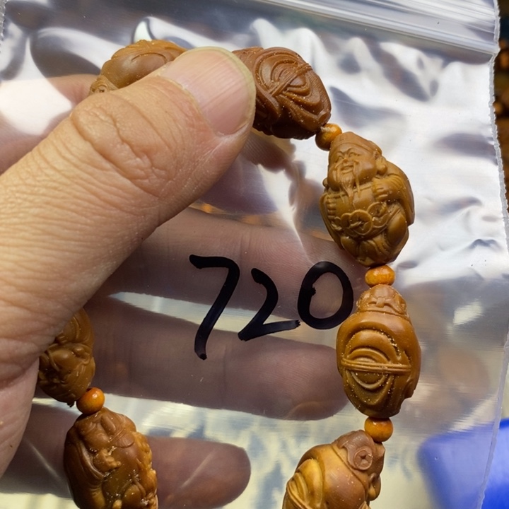 橄榄核手串/手链橄榄核雕工艺手串