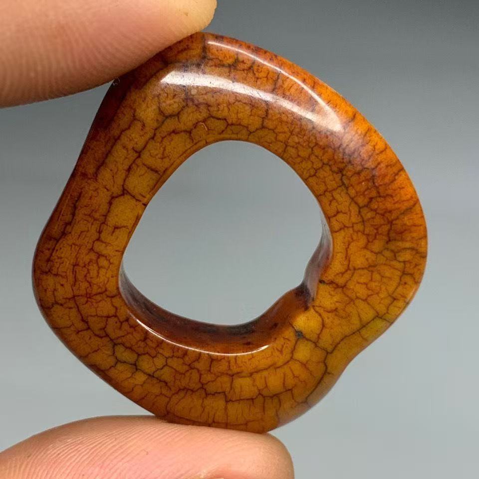 手链 【原型谷圈跑环】带绳子颜色随机时尚饰品文玩串