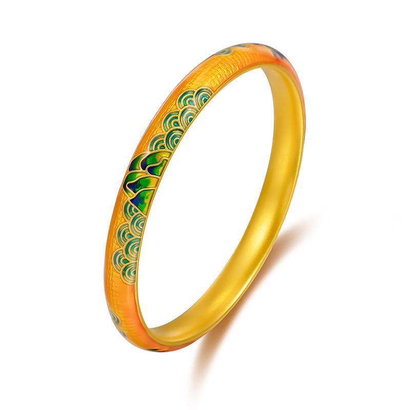 福满圆珠宝3 足金999投资金 无氰凤羽江山（多退少补）