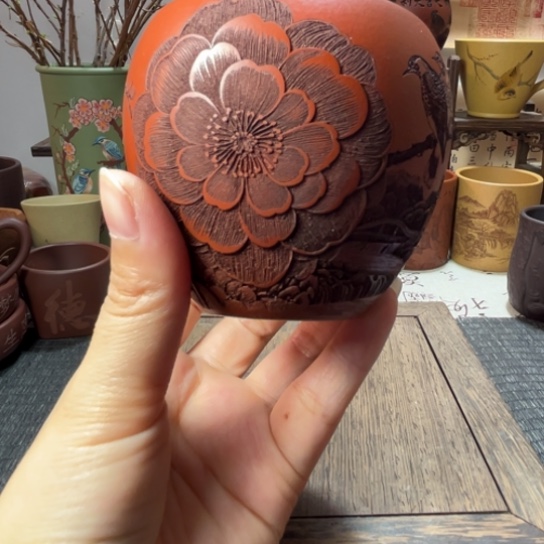 紫砂茶杯紫砂宜兴正品