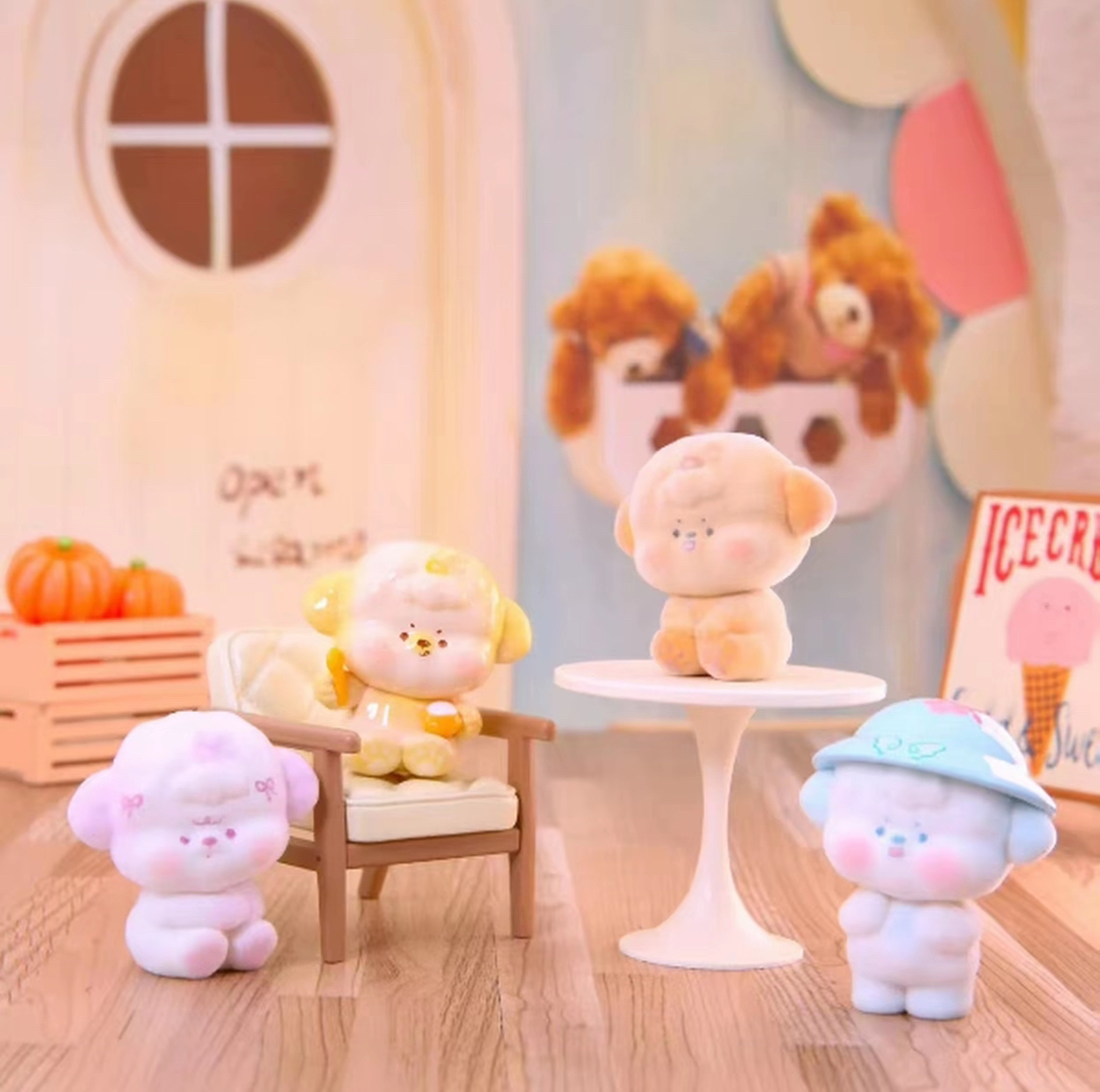 【cc拆盒】放肆生长moji毛吉森友记盲盒萌粒盲袋可爱摆件潮玩