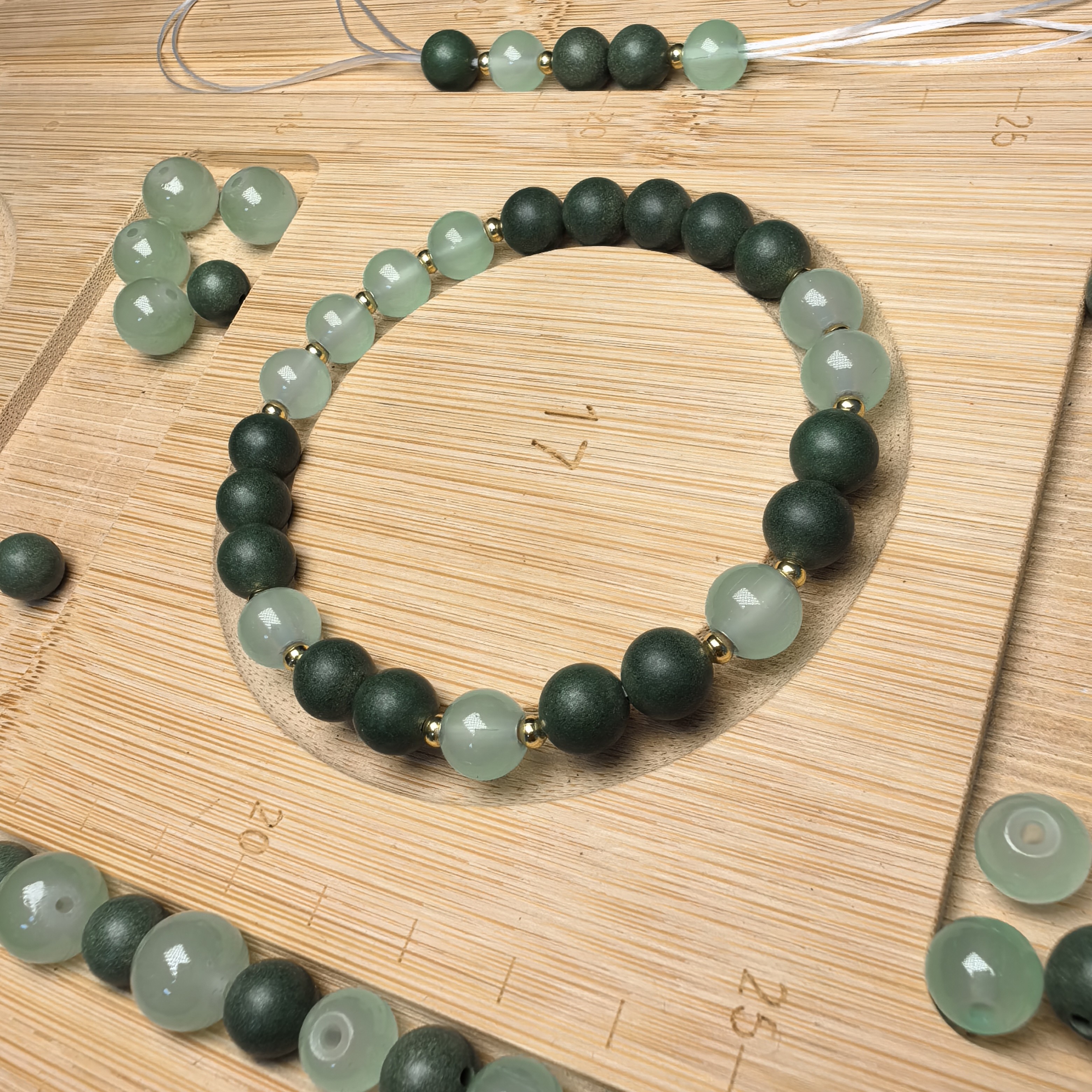 莲生「玉珏」系列 鼻炎方8㎜药香手串合香珠