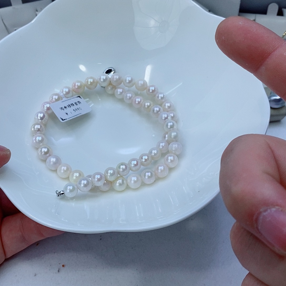 海水珍珠颈饰银S925镶嵌