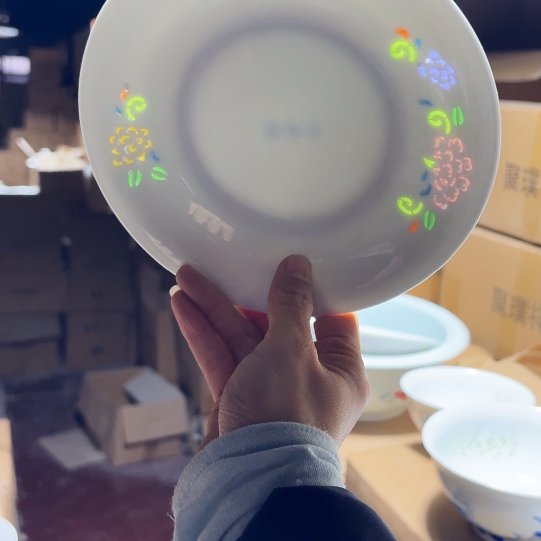 陶景德镇两只微瑕