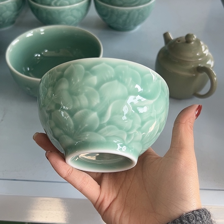 小米茶器龙泉青瓷