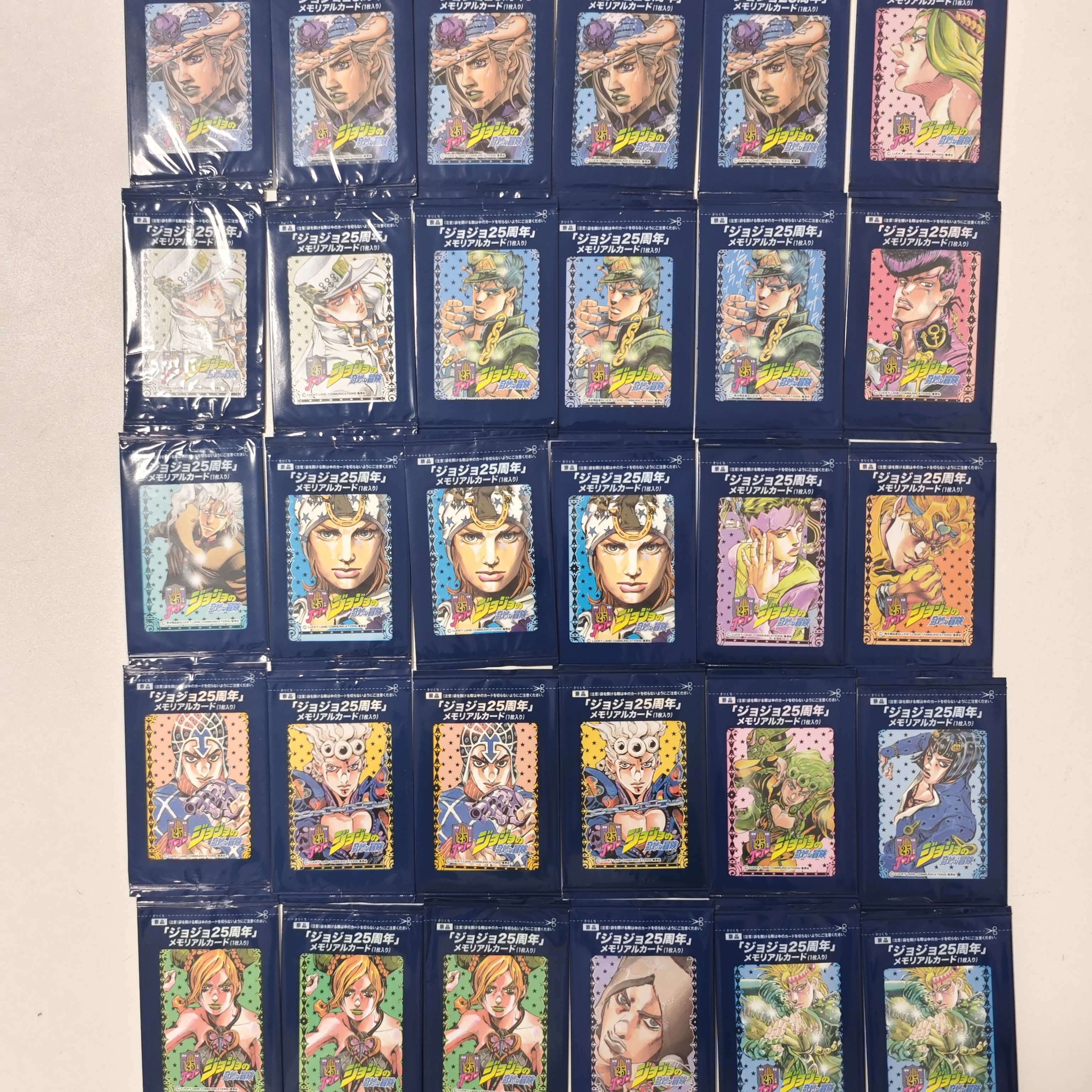 【JOJO的奇妙冒险】25周年卡混池背抽（默认中古）