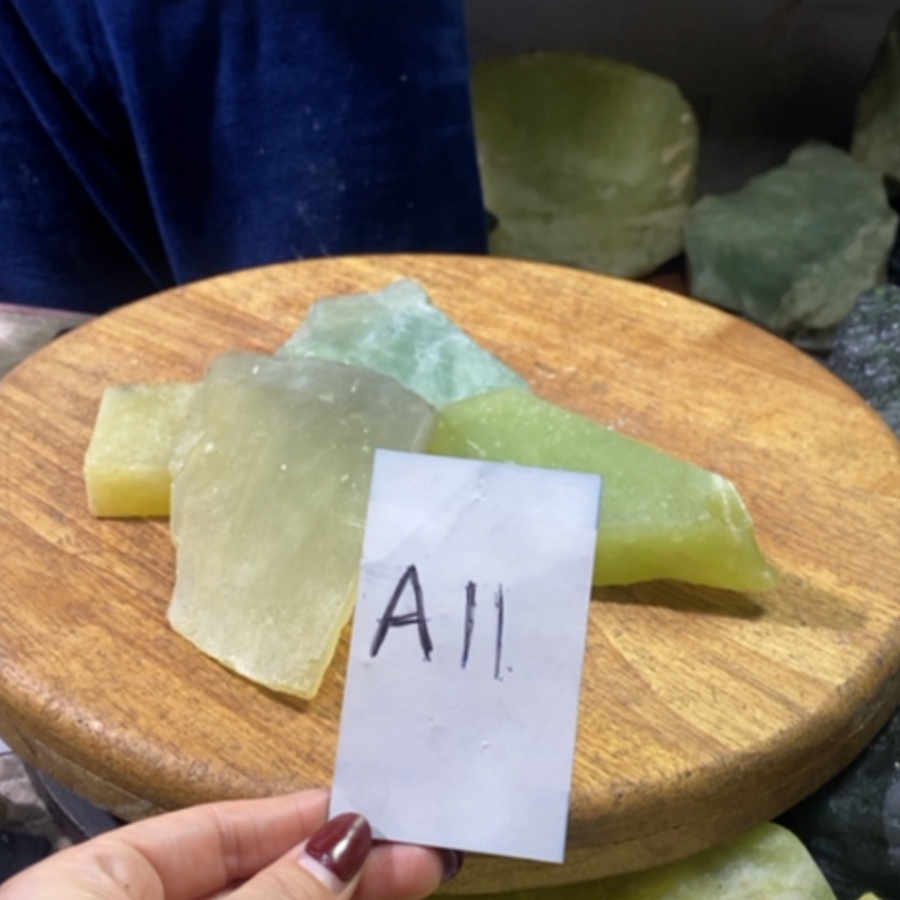 【闪购商品】蛇纹石玉珠宝奇石未镶嵌