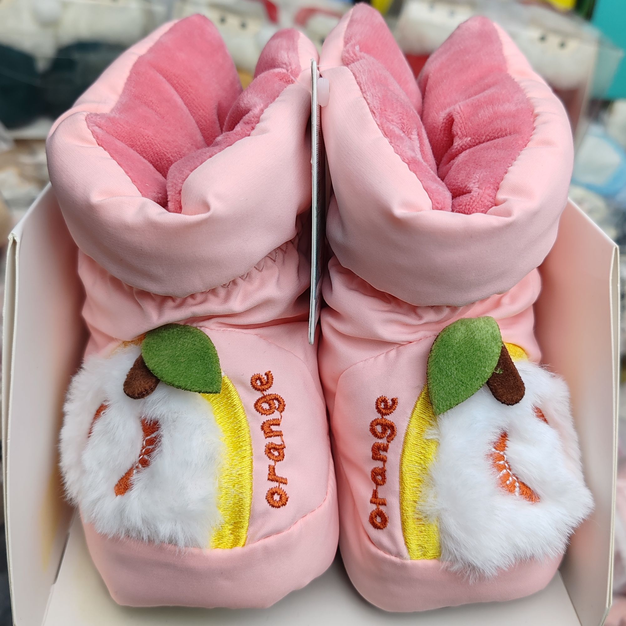 小宝宝加绒厚高筒雪地靴软底御寒防风婴儿脚套秋冬0-6-12个月