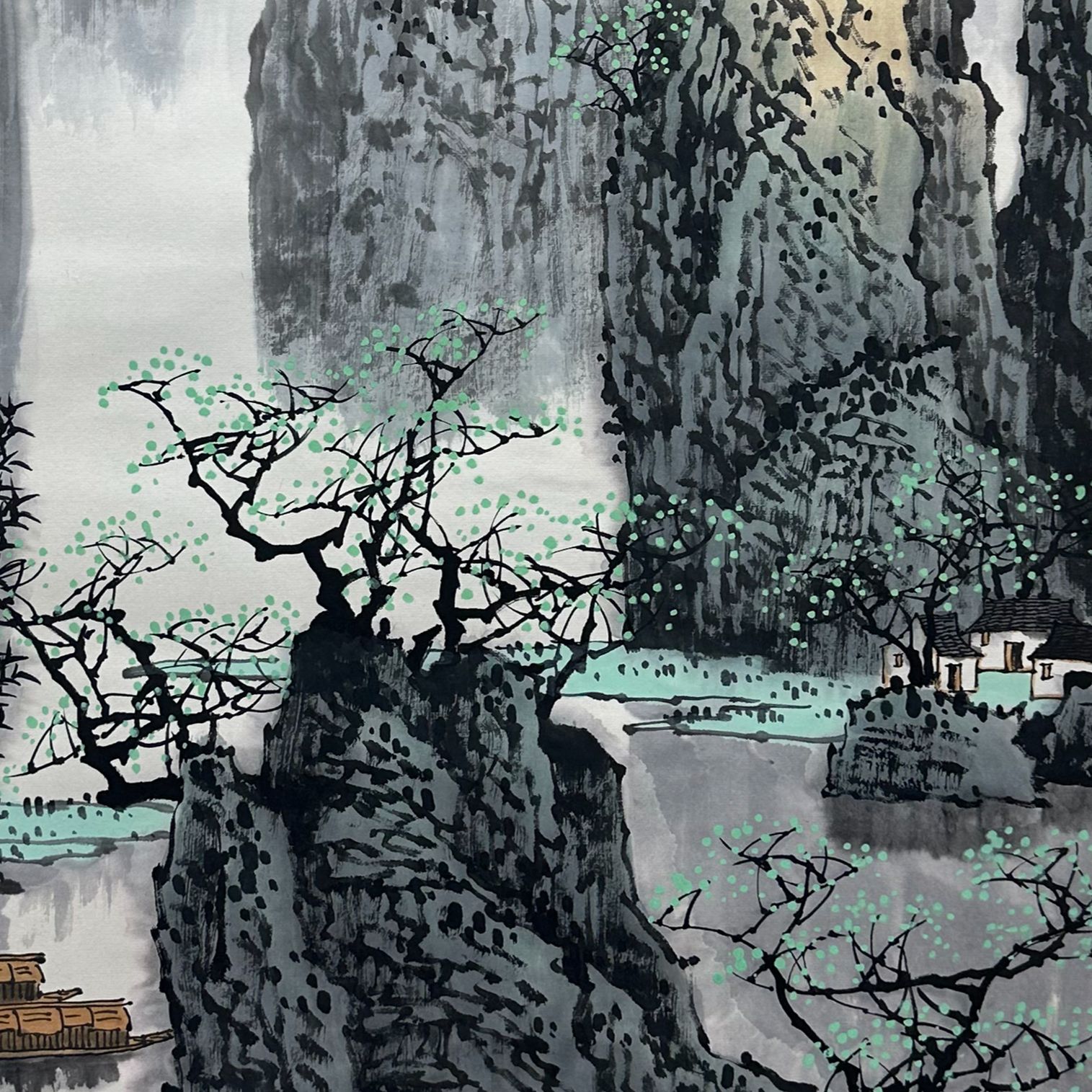 DY14518 山水 纸本 68*45