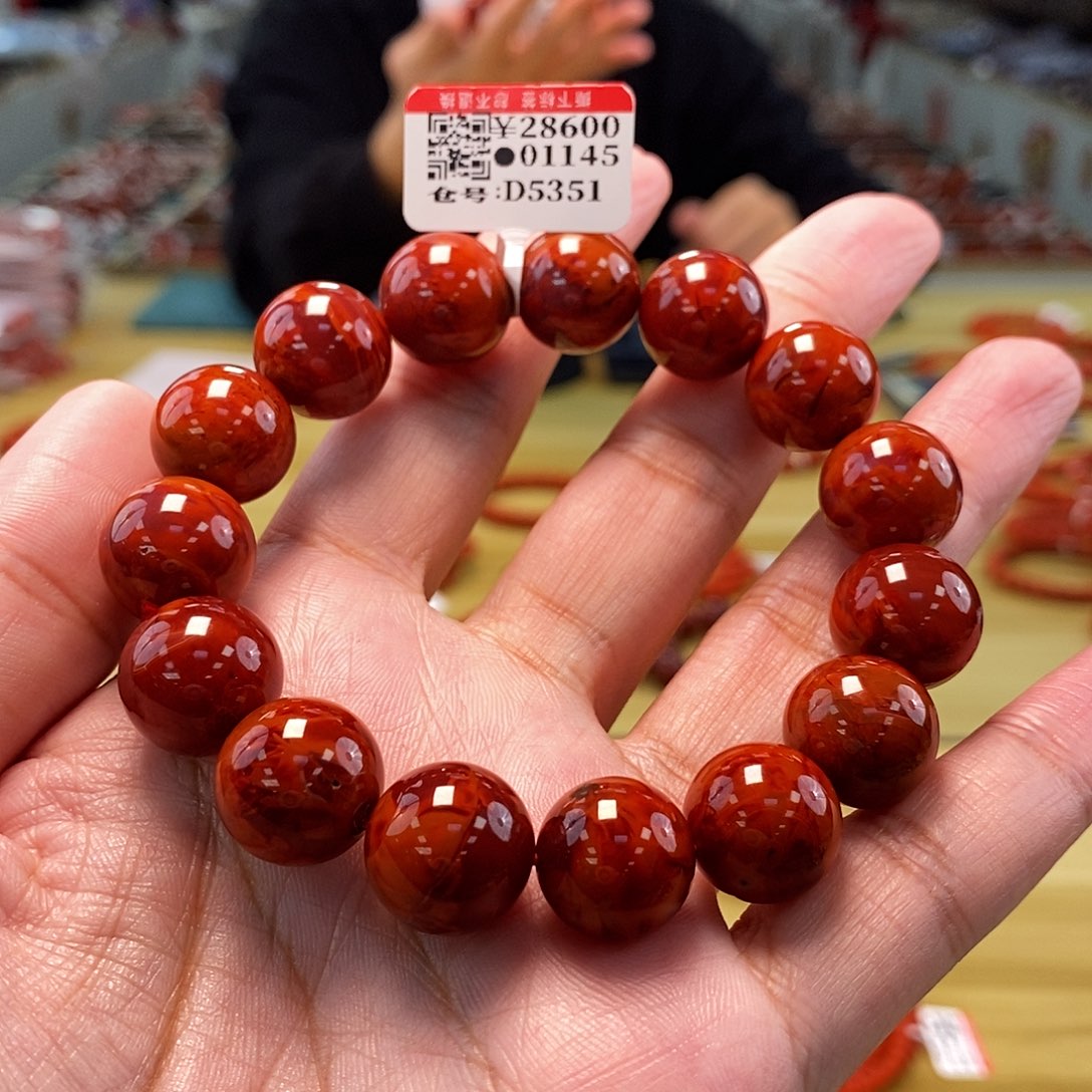 南红玛瑙14.5mm（多样性发一）未镶嵌