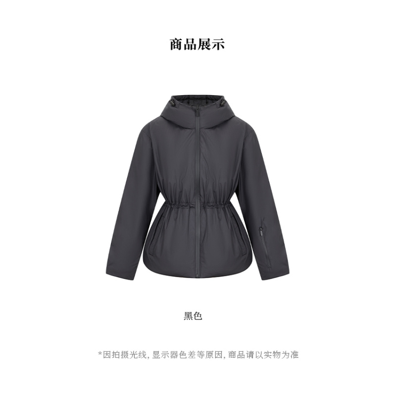 【似云 Say Enn】户外冲锋 无涂层 内收腰鹅绒夹克外套 E25111