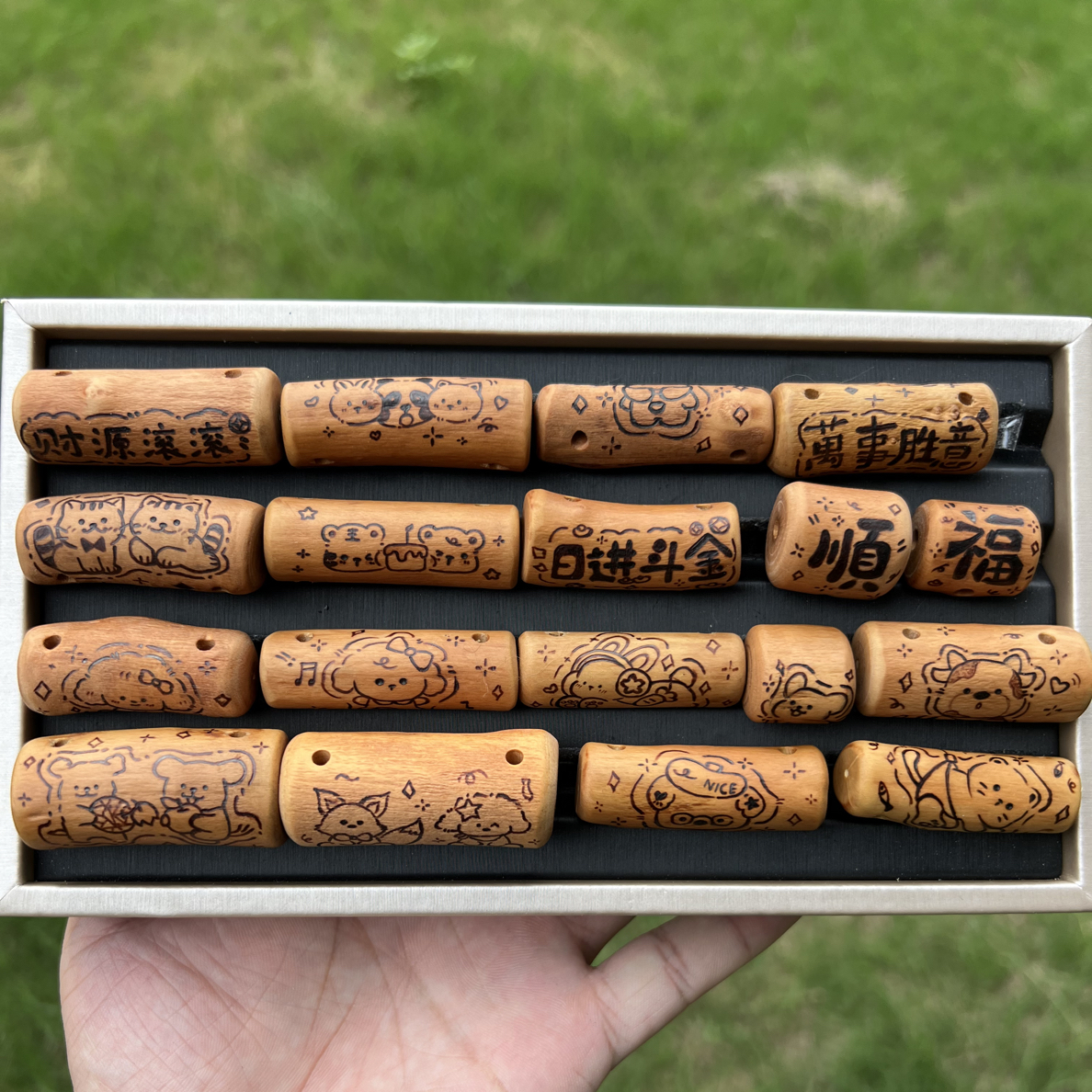 桃木二饼配件（直播间找主播下单）单面48，双面58