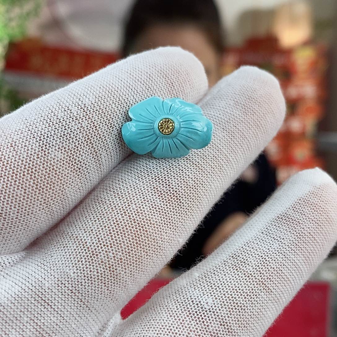 绿松石珠宝奇石未镶嵌