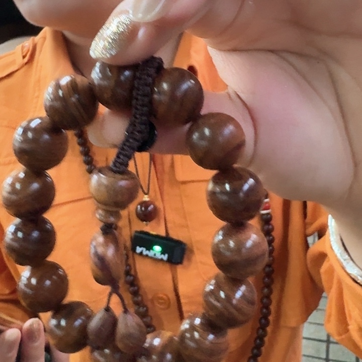 黄花梨/降香黄檀手串/手链15mm海南黄花梨单圈 多样性发货
