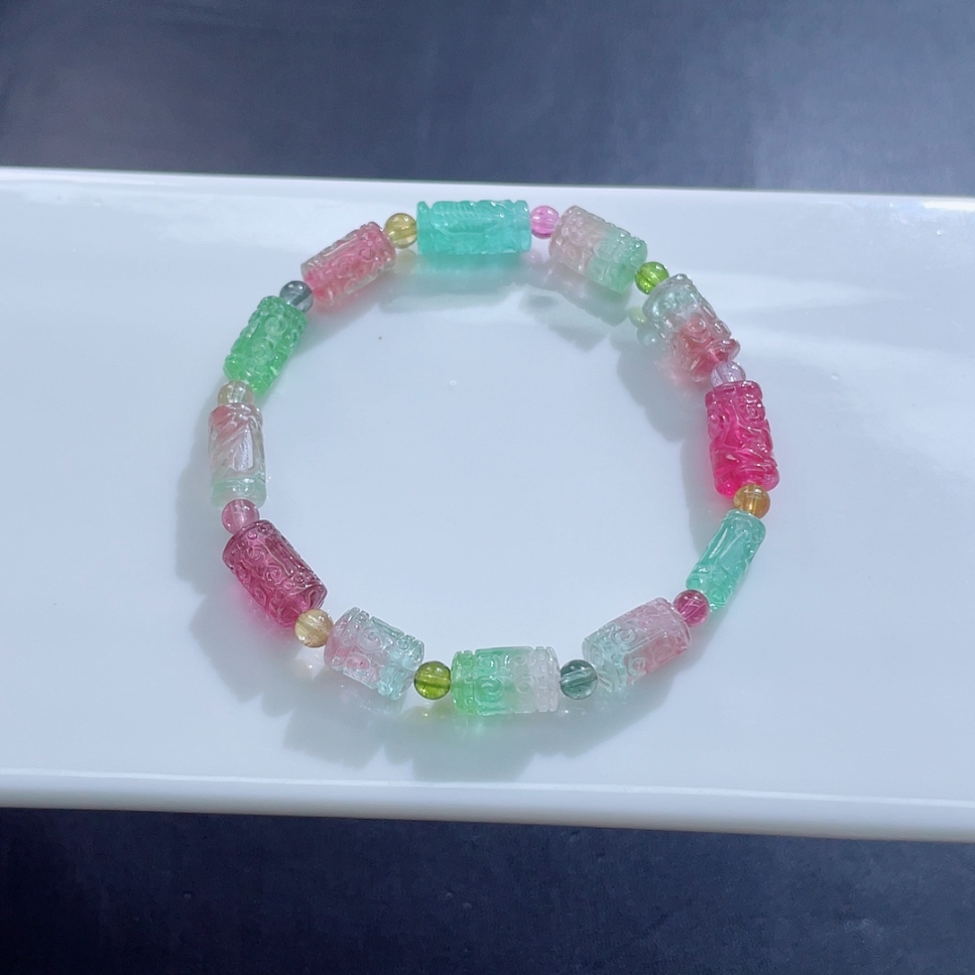 手链未镶嵌碧玺碧玺手链