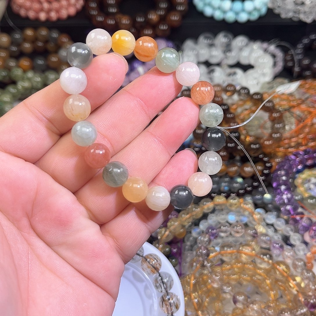 水晶手串未镶嵌天然水晶未镶嵌