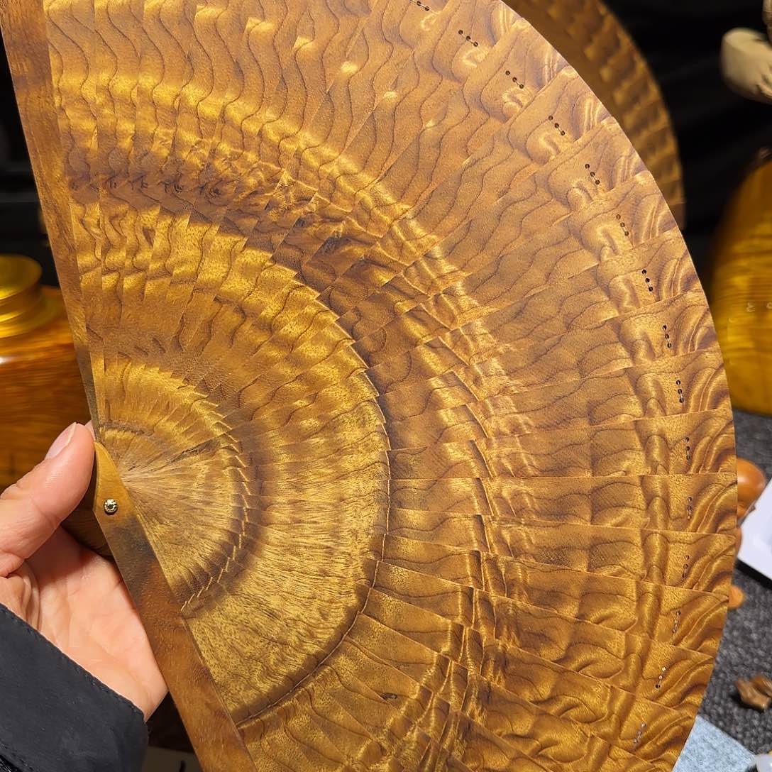金丝楠金丝楠木扇子
