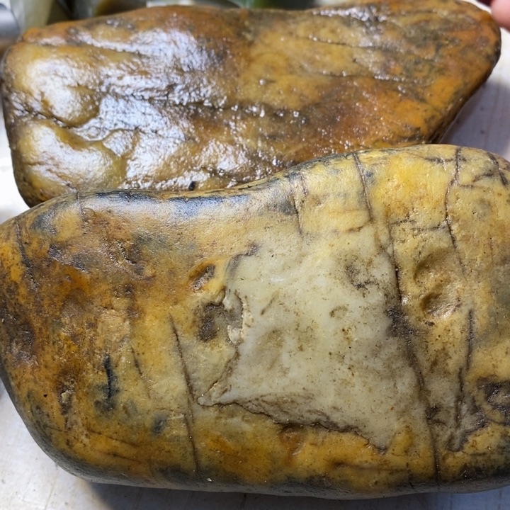 透闪石质玉珠宝半成品未镶嵌