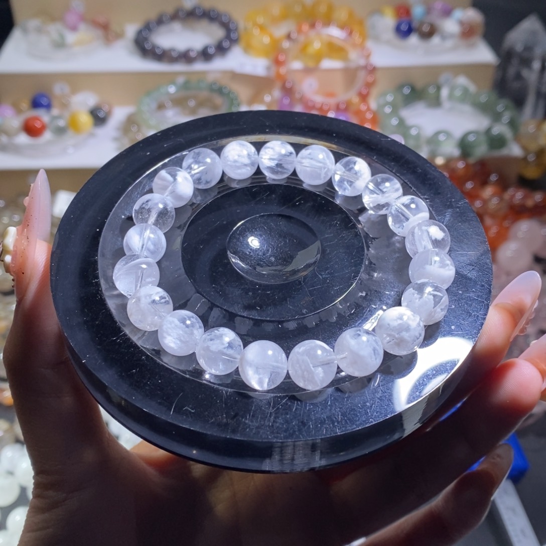 水晶未镶嵌手链手链