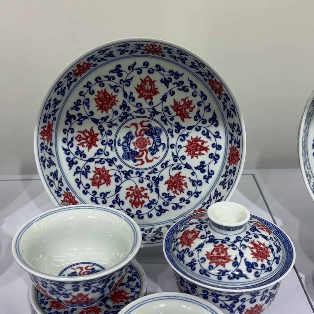 知***@景德镇陶瓷五件套
